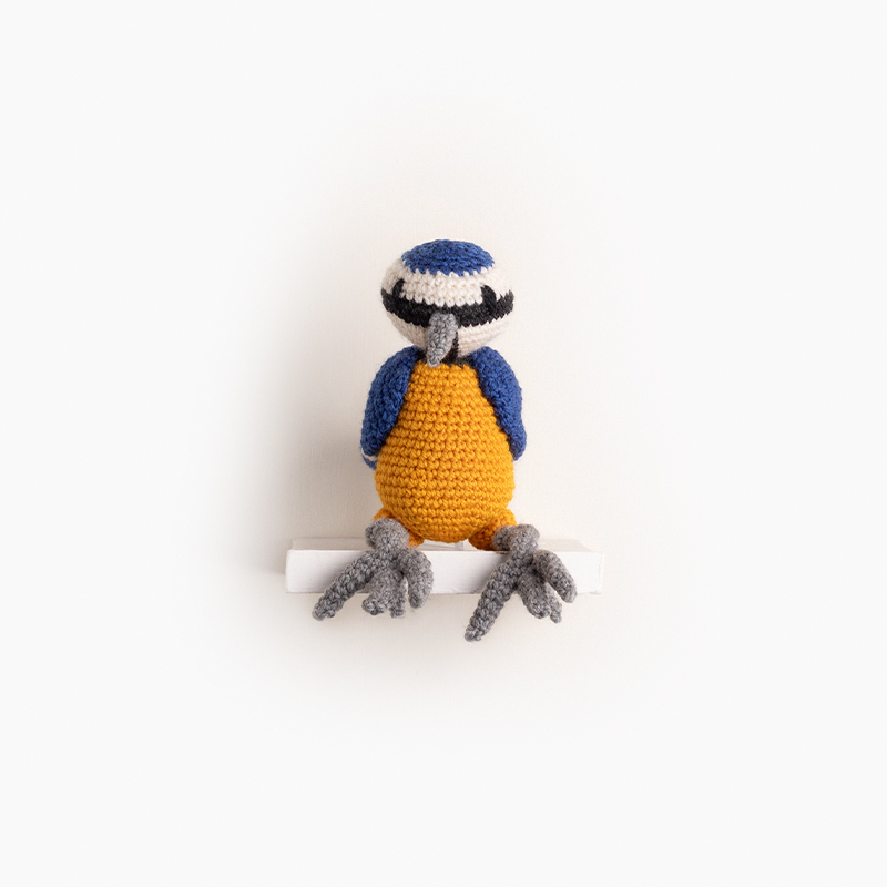 Desmond the Blue Tit Crochet Pattern